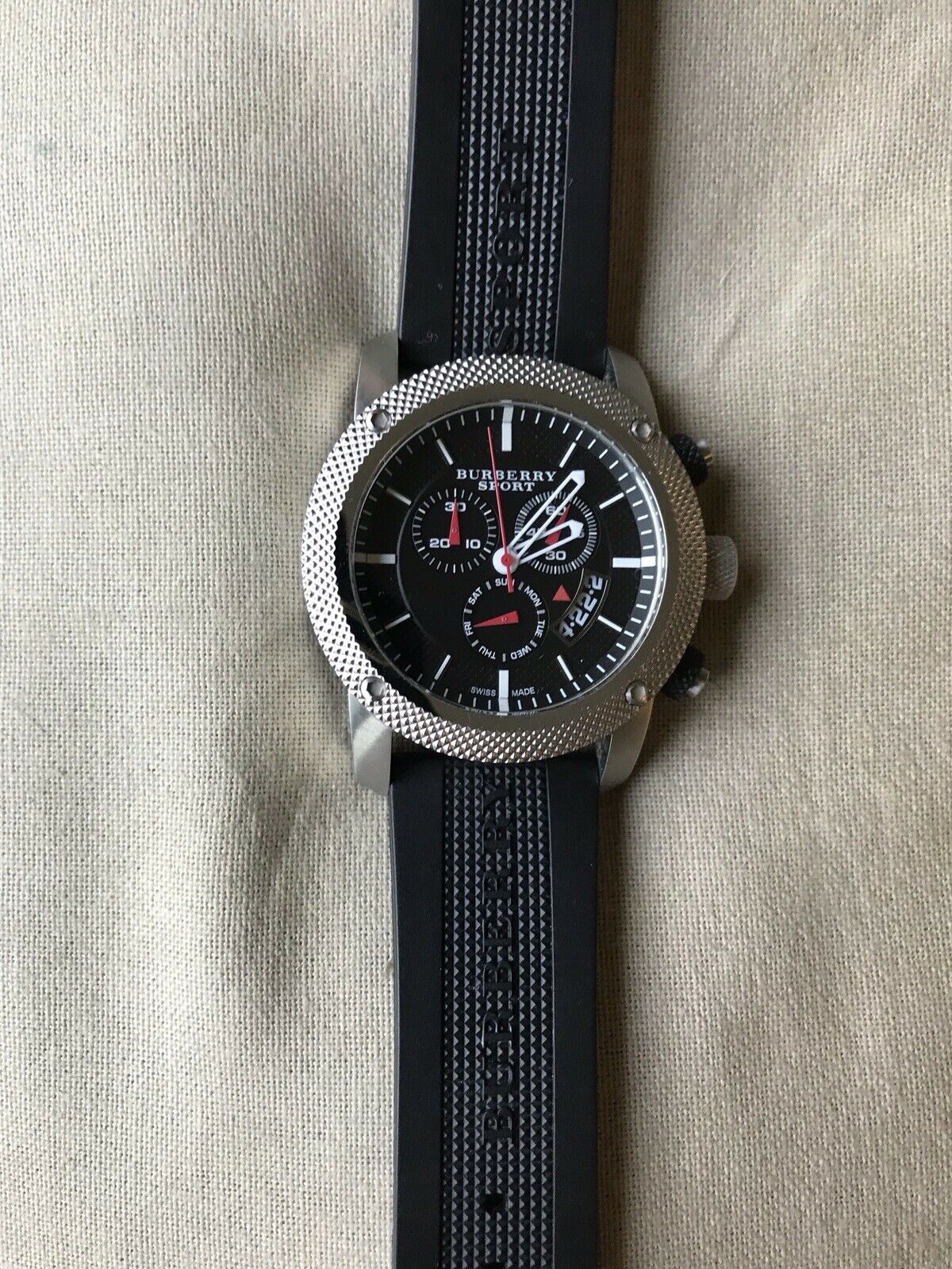 BURBERRY Brit Black Sportswatch  Unisex