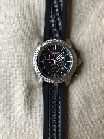BURBERRY Brit Black Sportswatch  Unisex