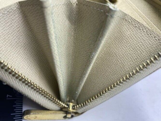 Louis Vuitton White Damier Azur Organizer Ca1089 Wallet
