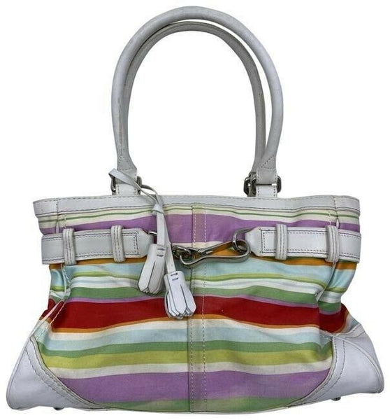 Coach Small Handbag Multicolor Tote