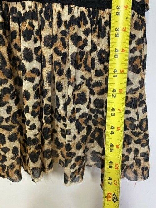 nicole miller multicolor new animal print mesh msrp