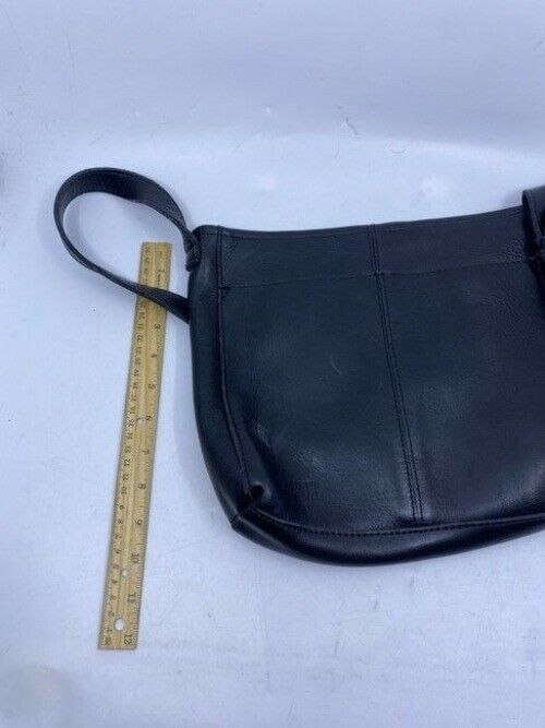Unbranded Black Leather Cross Body Bag