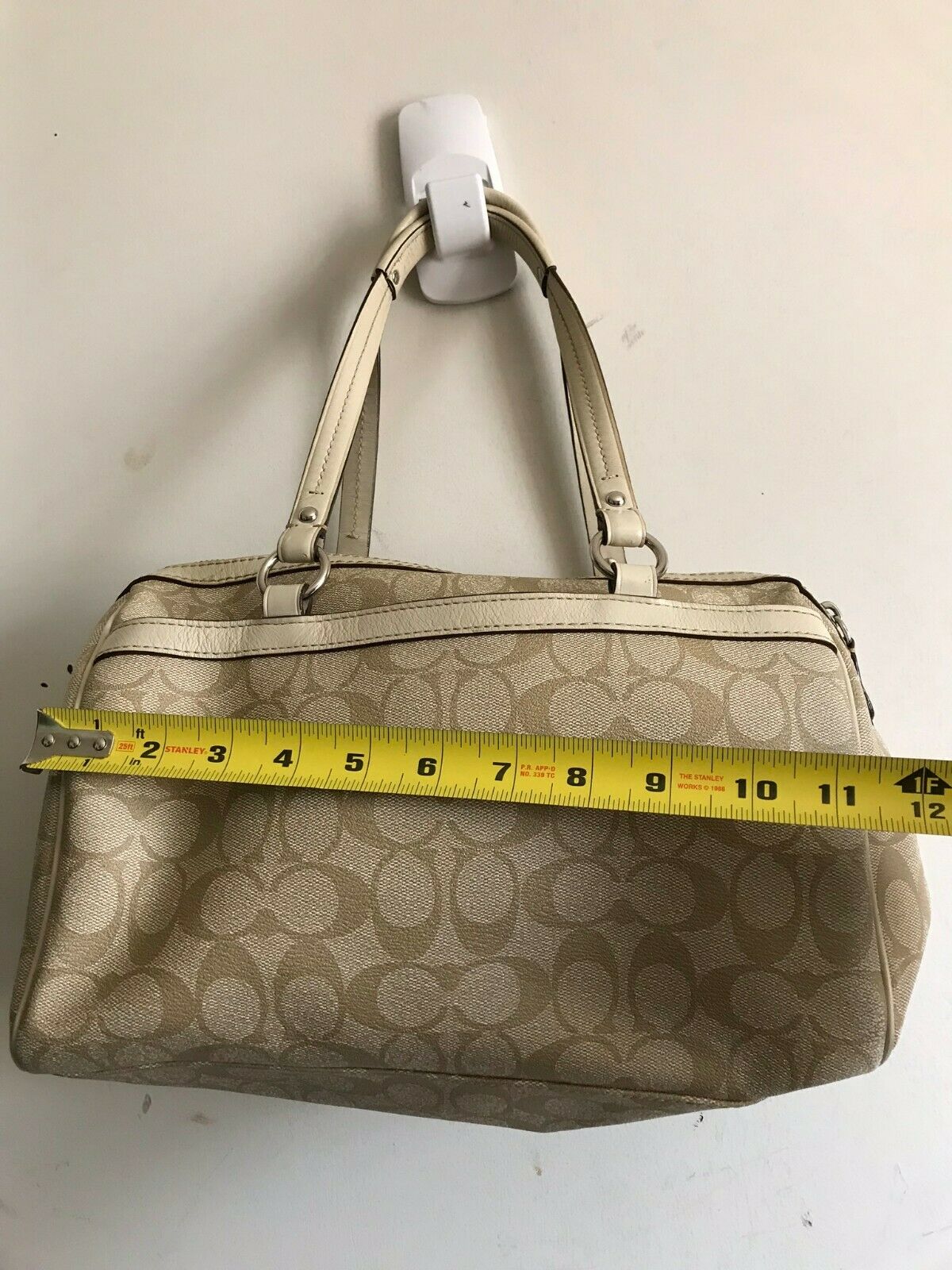 Coach Coated Canvas Shoulder Bag