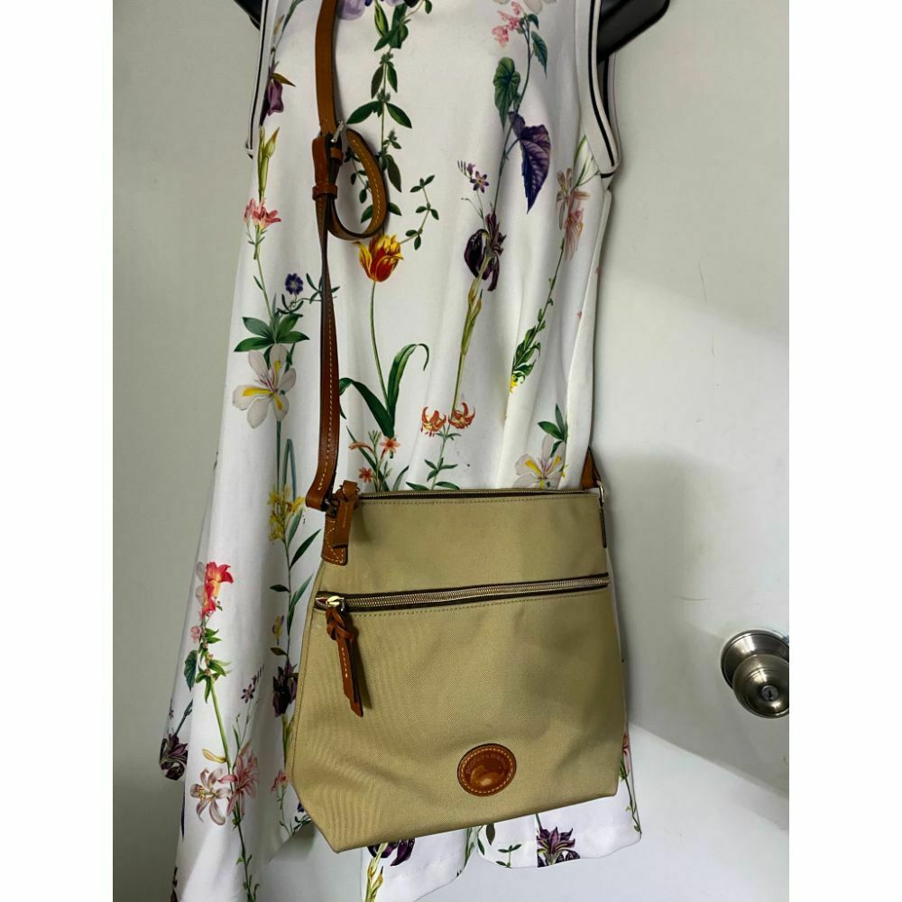 DOONEY & BOURKE Tan Brown Crossbody Bag