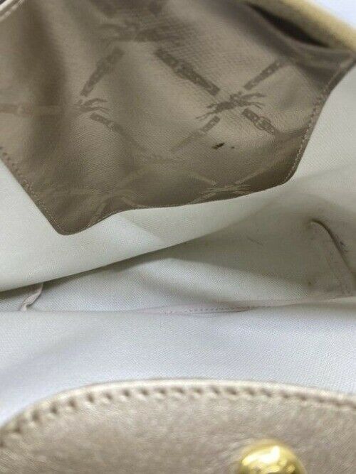 Longchamp Shinny Gold Nylong Tote
