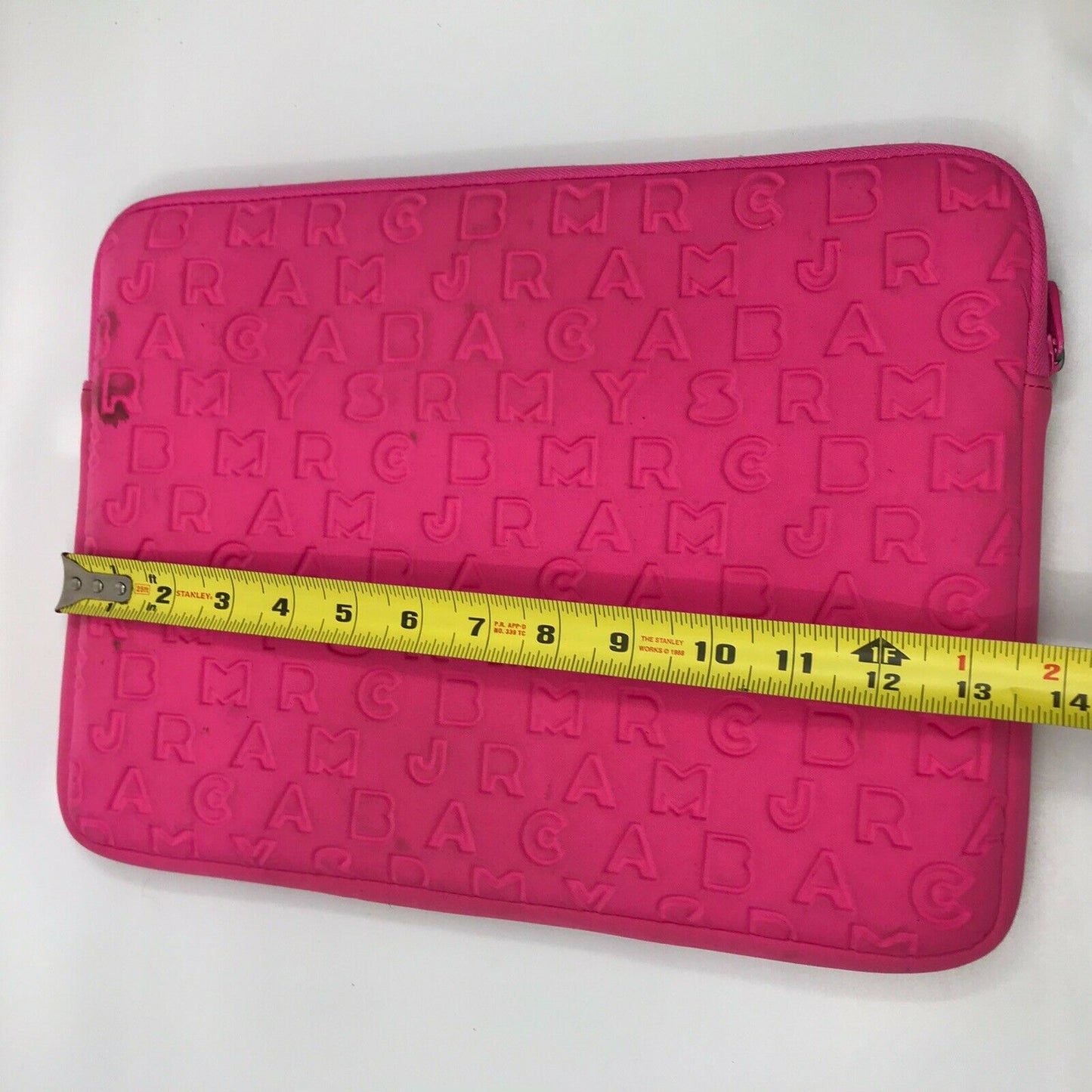Marc Jacobs Pink Sciba fabric Case clutch