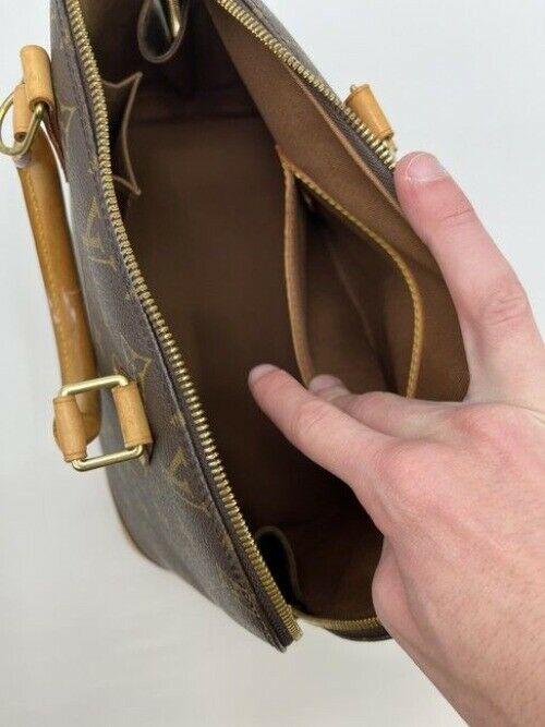 Louis Vuitton Alma Mm Monogram Canvas Tote