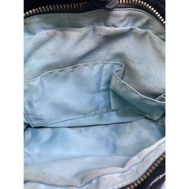 COACH Large Black Leather Shoulder Bag