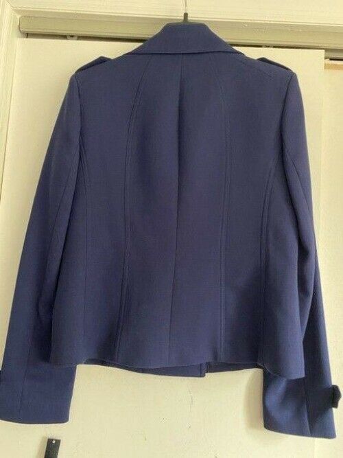 elie tahari navy msrp jacket