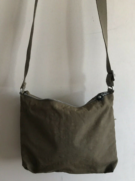 KIPLING Medium Khaki Nylon Crossbody Bag