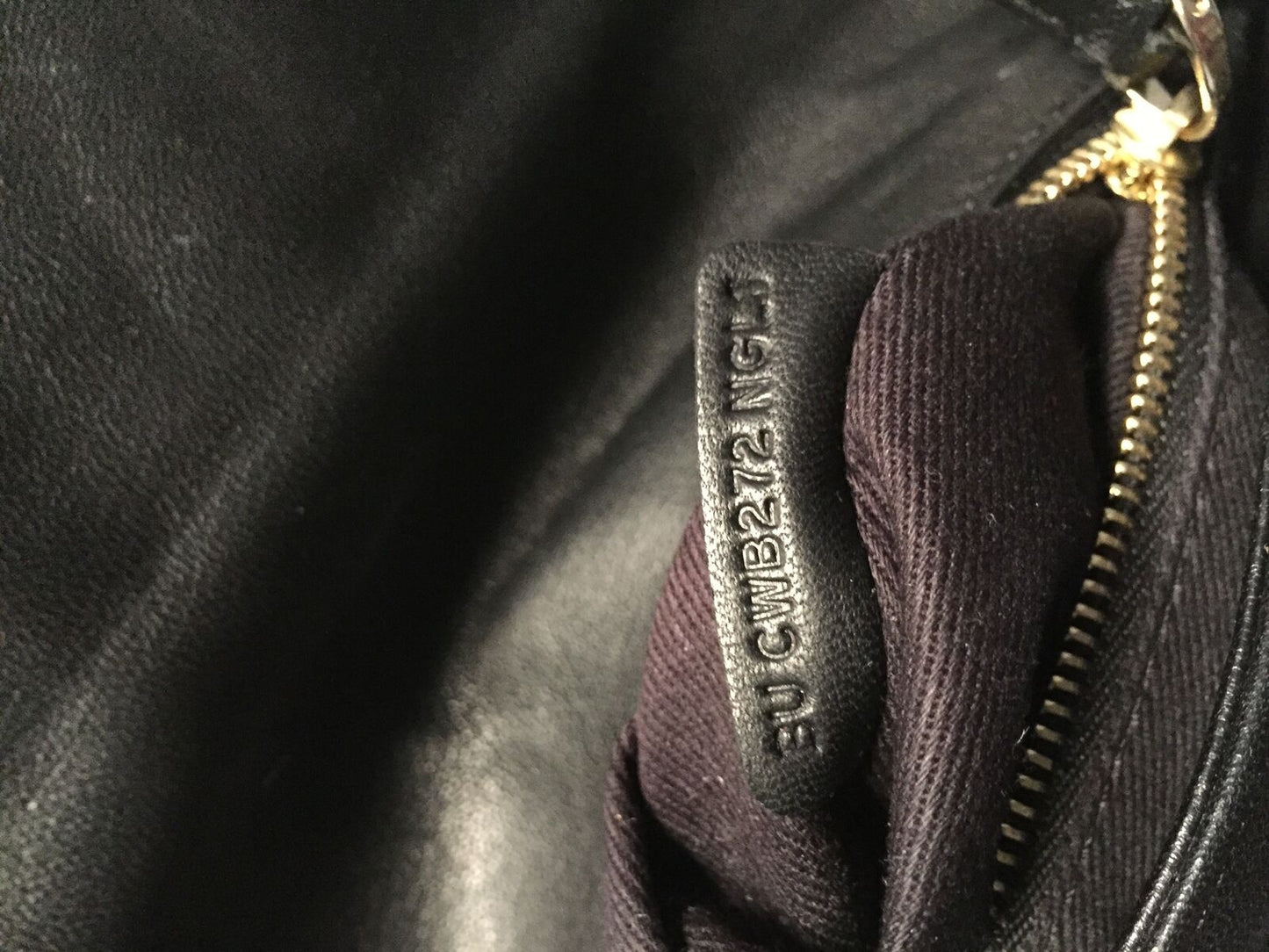 VALENTINO Black Leather Bow Shoulder Bag/ Crossbody