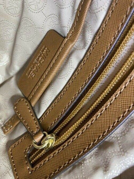 michael kors bag medium coral tan nylon tote