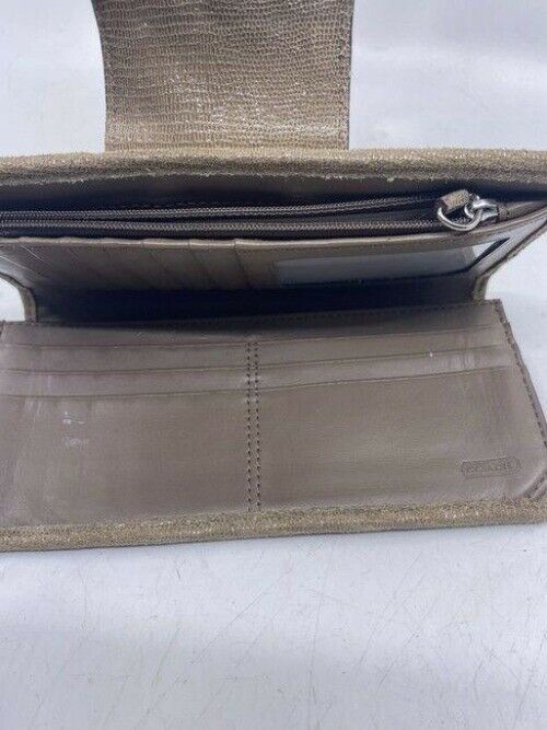Coach Multicolor Large Unique Design Card Id Wallet