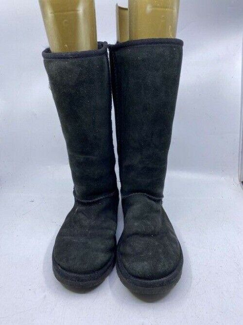 Ugg Australia Black Classic Tall Pull Bootsbooties Size Us