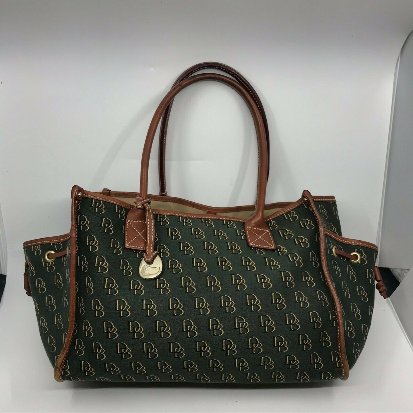 Dooney & Bourke Green Large Tote Bag