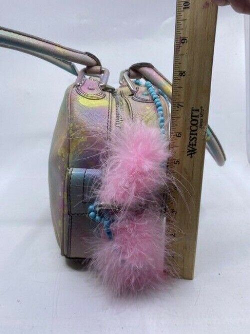 Marc Jacobs w hand shoulder customized by me w applique multicolor shoulder bag