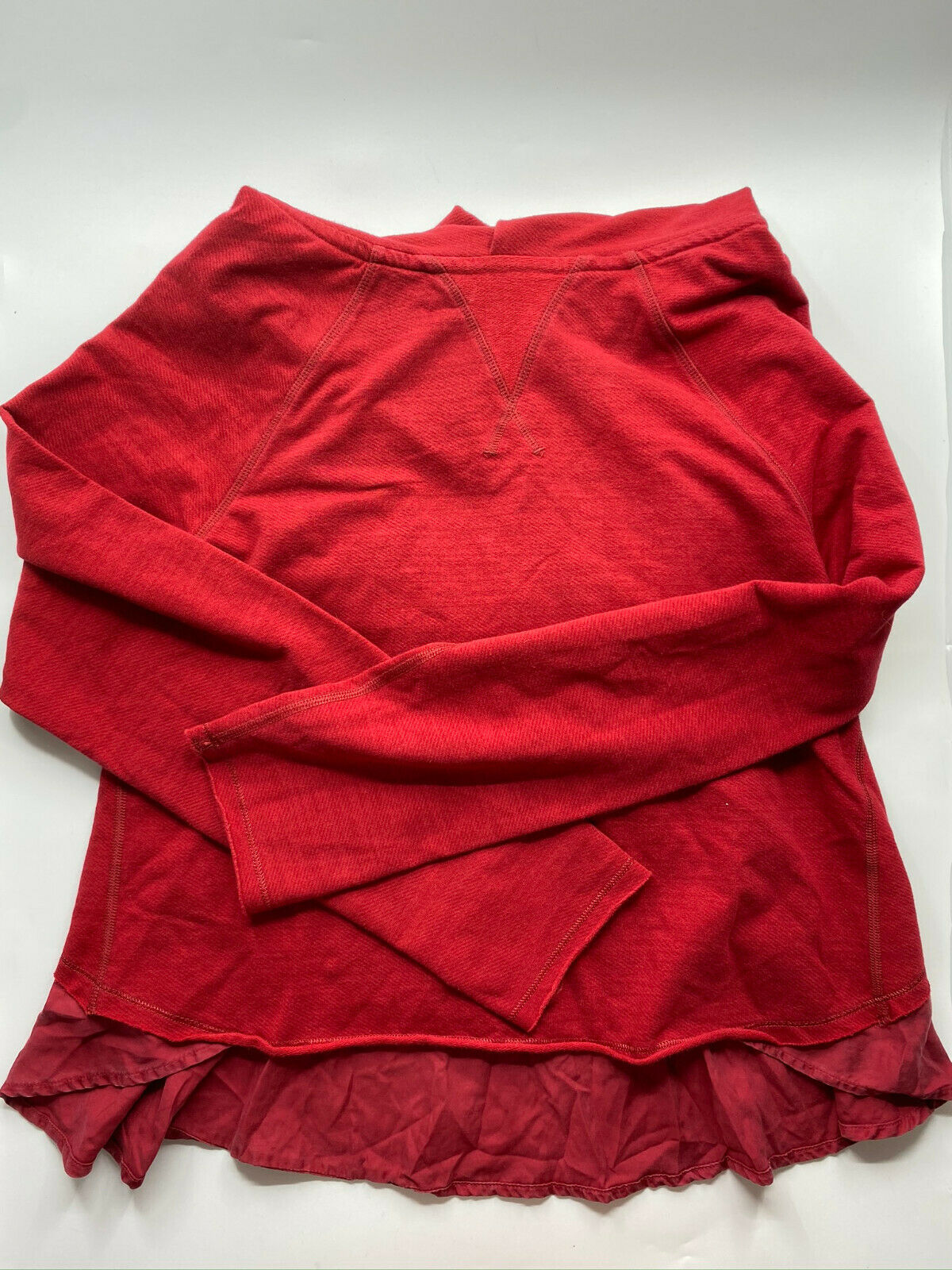 LULULEMON Womens Red Long Sleeves Stylish Hoodies Size: 4