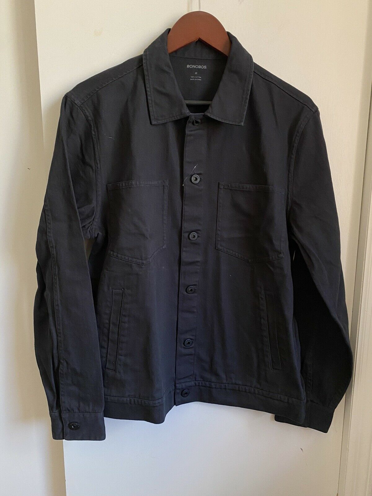 New BONOBOS Navy Utility Jacket