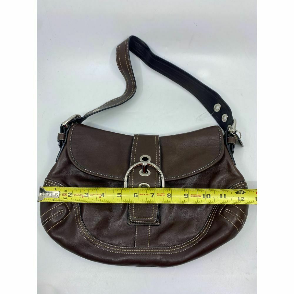 Coach Brown Medium Leather Shoulder/Handbag