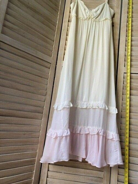 nicole miller pink cream long msrp mid length formal dress