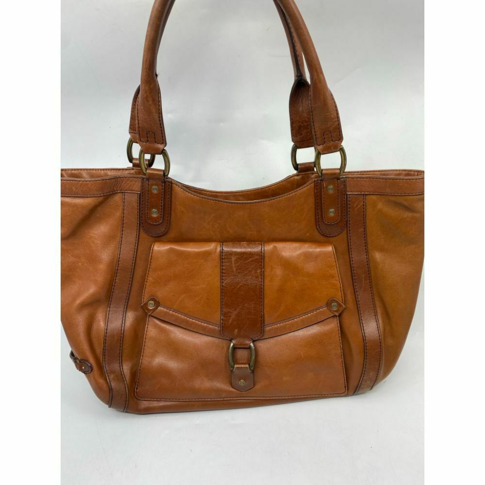 COLE HAAN Brown Large Leather Tote/ Shoulder Bag