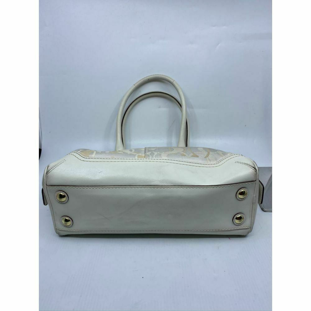 COACH Medium/Large Jacquard Fabric Signature Tote Bag