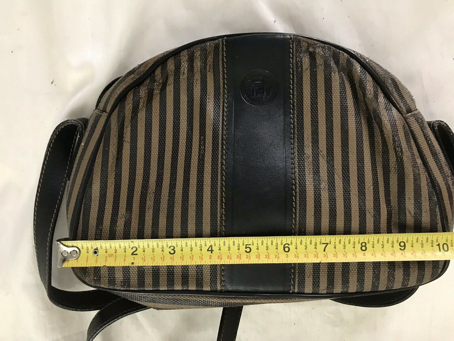 Fendi Vintage Brown Crossbody Needs Tlc