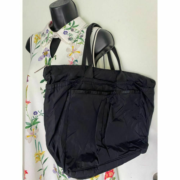 Le Sportsac Women's Black Nylon Tote Bag