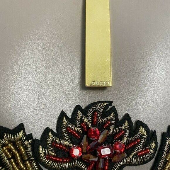 GUCCI Vintage Leather Shoulder bag Customized W/ D