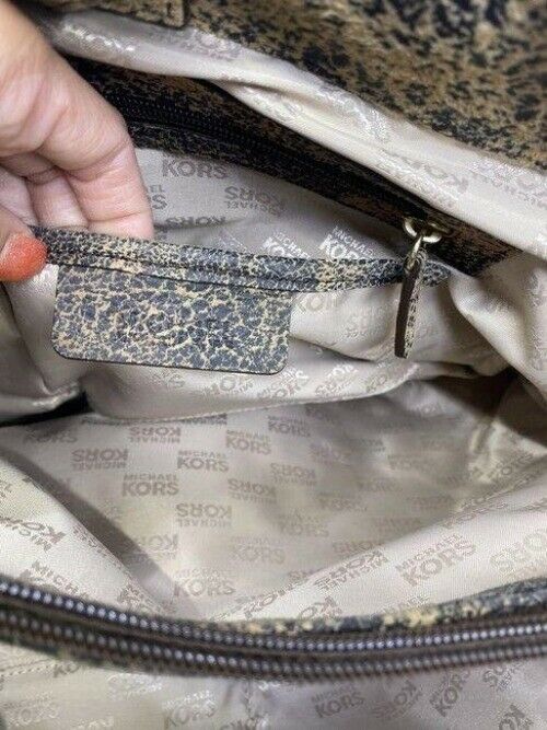 michael kors washed hamilton msrp black leather shoulder bag