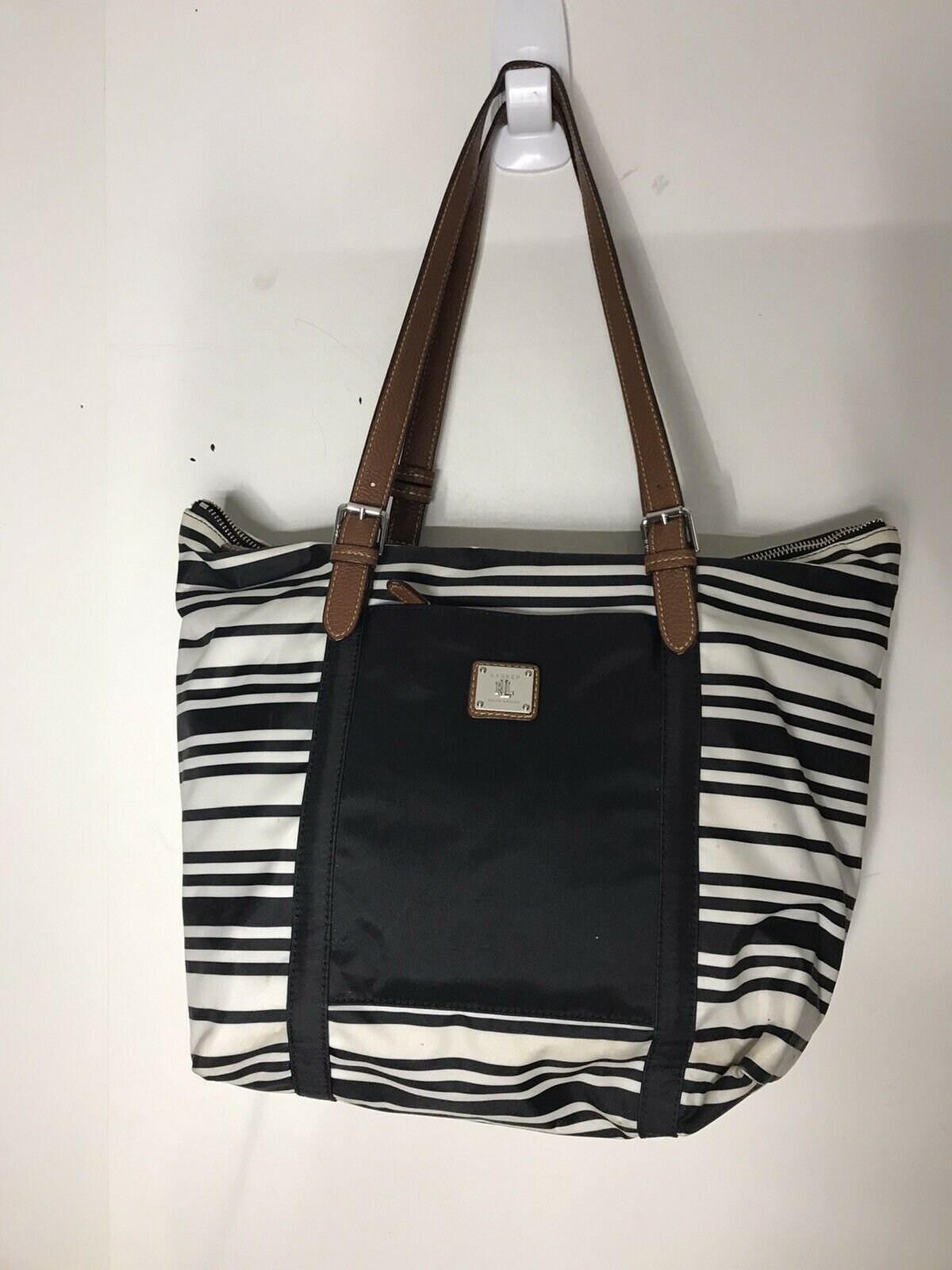 Ralph Lauren Tote Stripes