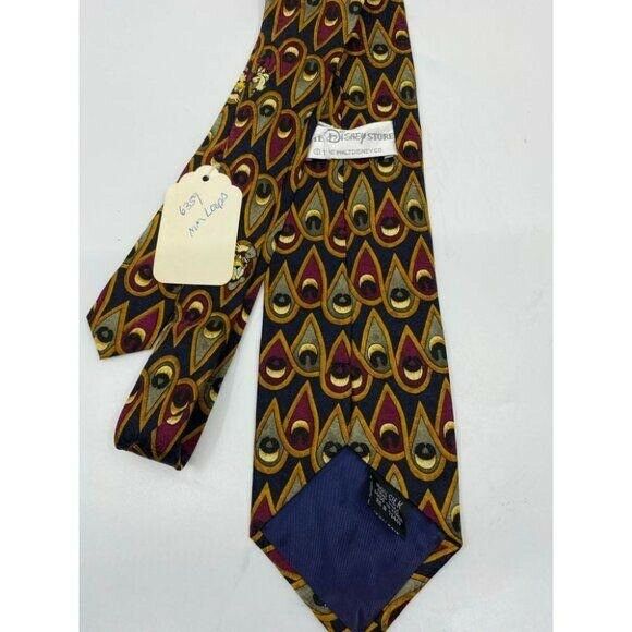 NWOT Disney Novelty MM Loops Neck Tie 100% Silk