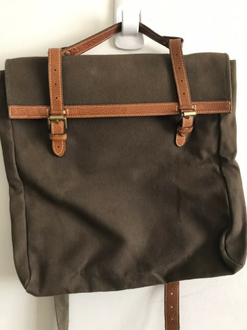 Mulberry Unisex Brown Canvas Messenger Bag