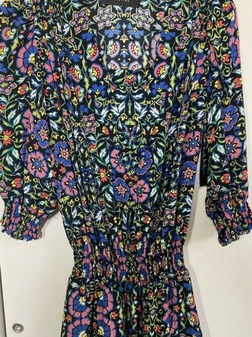 nicole miller multicolor new knee length printed msrp