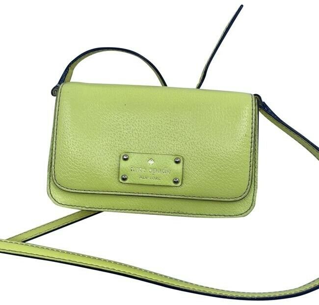 Kate Spade Small Yellow Leather Cross Body Bag
