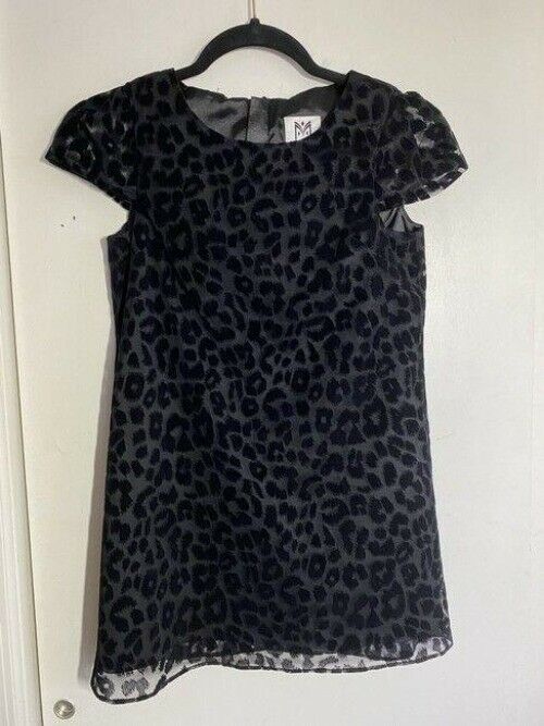 milly minis black new short casual dress