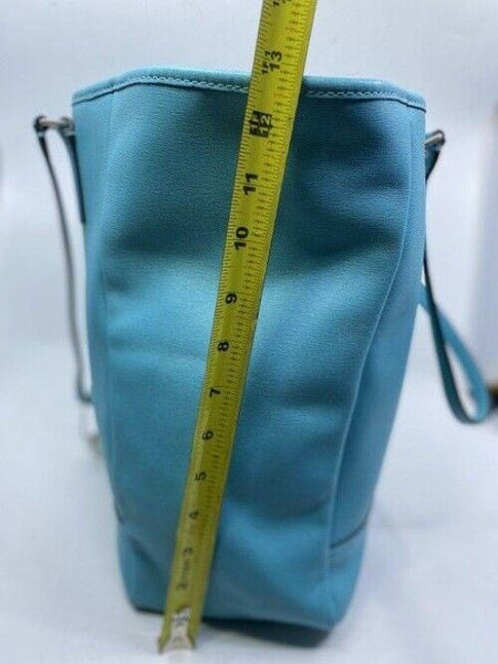 Coach shopping xl great condition msrp blue leather tote
