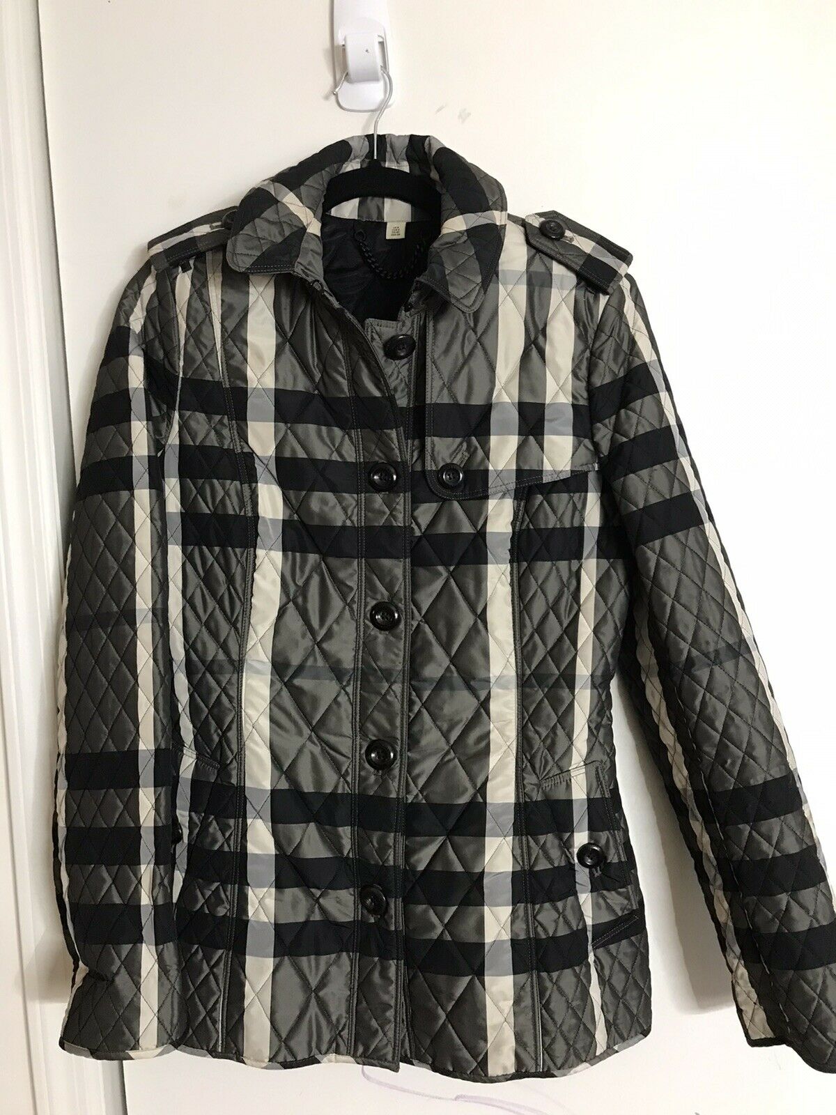 BURBERRY Women’s Plaid Jacket size 6