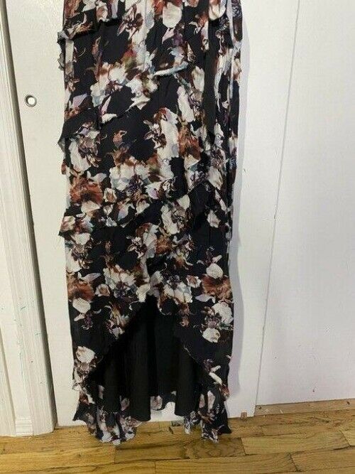 nicole miller black white new maxi msrp