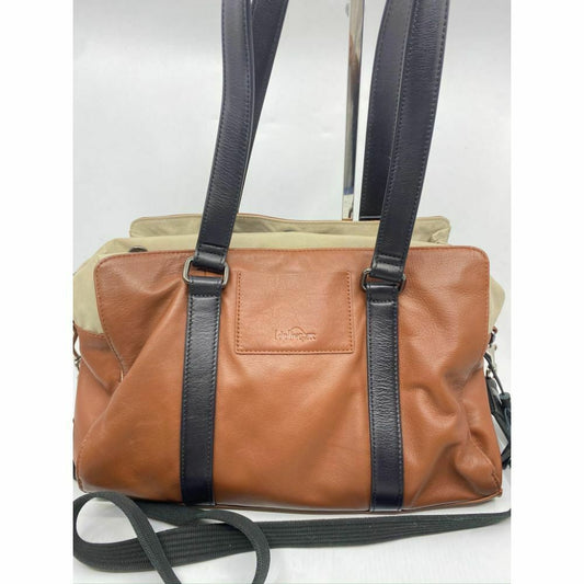 Kipling Brown Large Leather Shoulder Bag