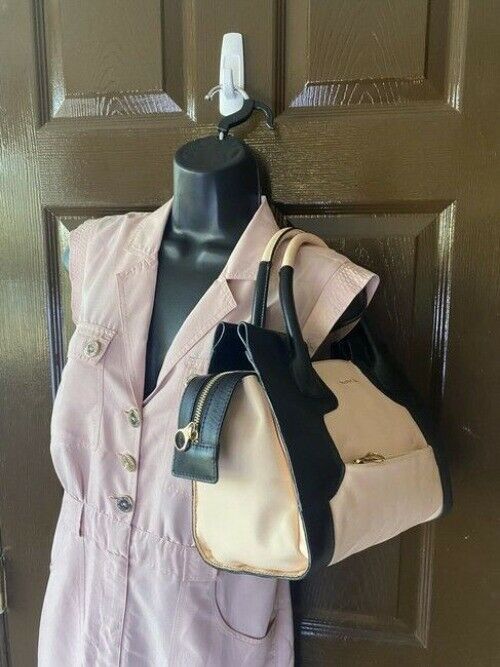 See By Chloe Iris Small Handbag Bliss And Black Leather Cross Body Bag