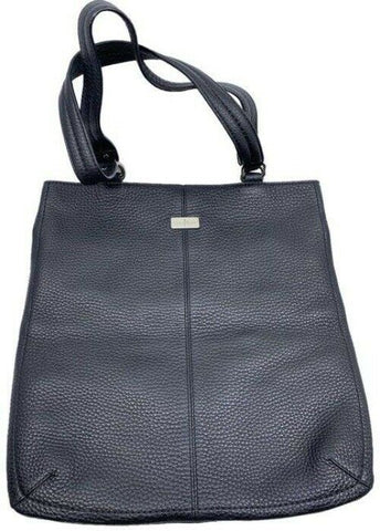 cole haan xl black leather shoulder bag