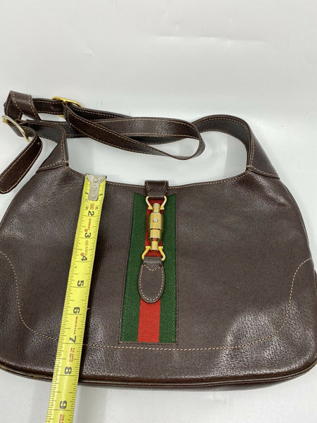 GUCCI Vintage brown Leather Hobo Bag