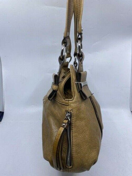 B Makowsky Msrp Tan Leather Shoulder Bag