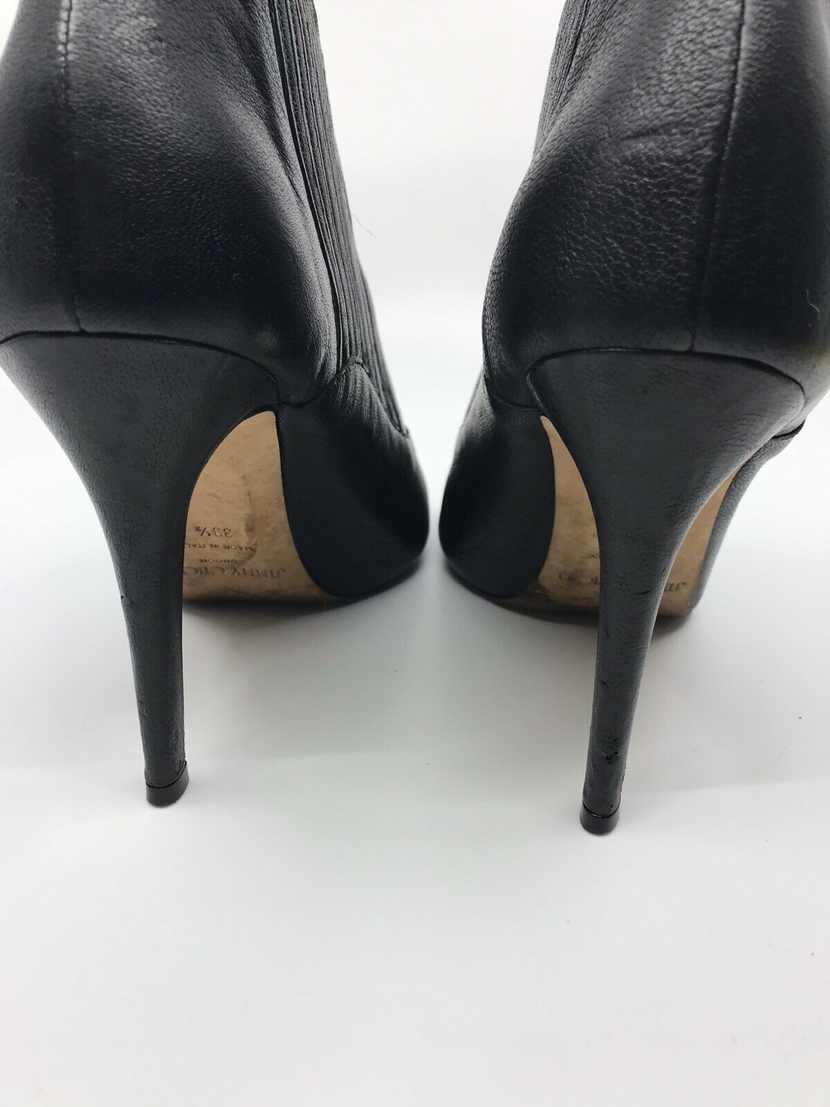 JIMMY CHOO Peep Toe Booties size 9.5
