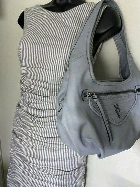 Simply Vera Vera Wang blue faux leather shoulder bag