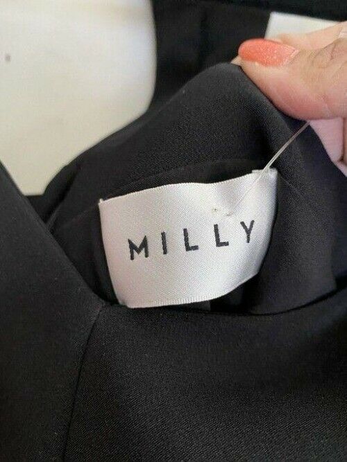 milly black new double strap msrp