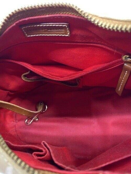 dooney and bourke in need of tlc cream fabric tote