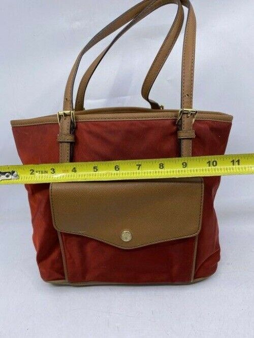 michael kors bag medium coral tan nylon tote