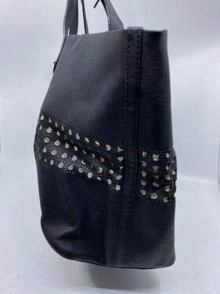 Ralph lauren msrp black leather shoulder bag